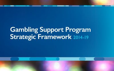 Question – Gambling Support Strategic Framework 2014-19