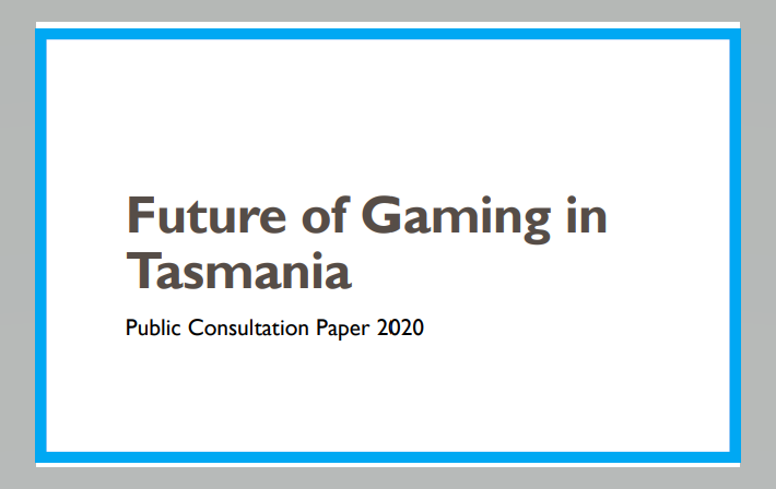 RTI –  Public Submissions Future Gaming in Tasmania Consultation