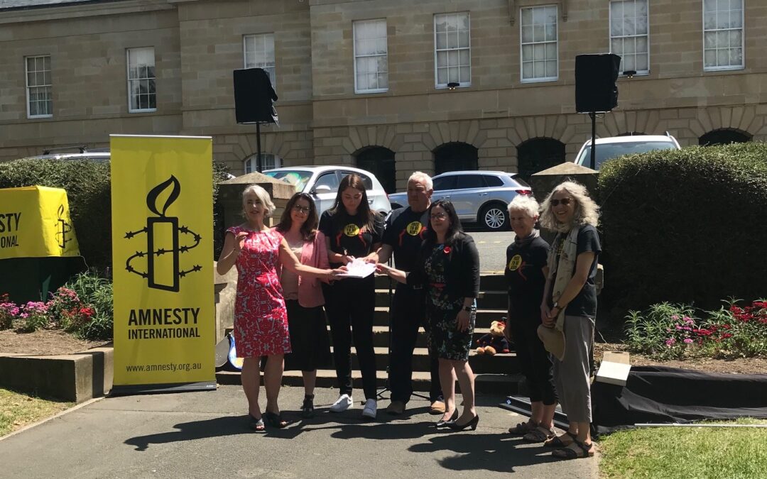 Amnesty International Petition – Raising the Age of Criminal Responsibility