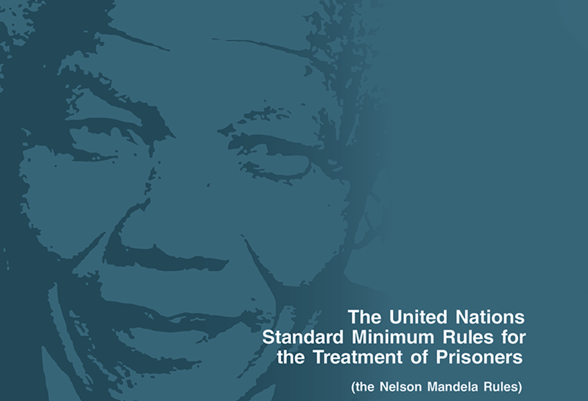 Question – Mandela Rules and Ashley Youth Detention Centre