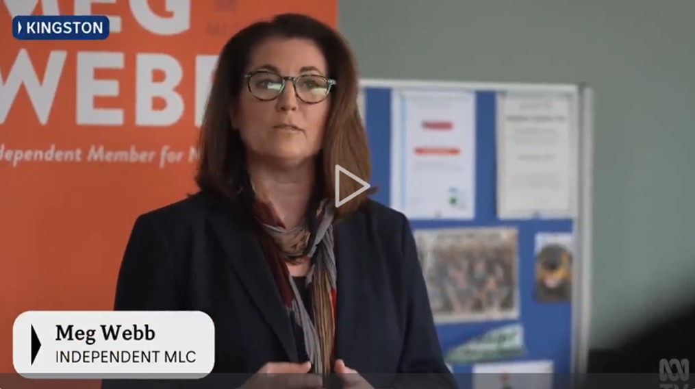 ABC TV News – Ensure New State Political Donations Disclosures Laws Apply to all Early Election Period