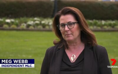 7 Nightly News Tasmania – Motion for Reform on Ministerial Diaries with Public Consultation