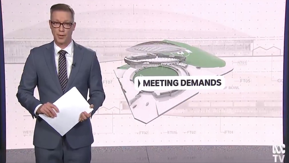 ABC TV News Tasmania – Delegation of State MPs Seek Urgent AFL Meeting on Stadium