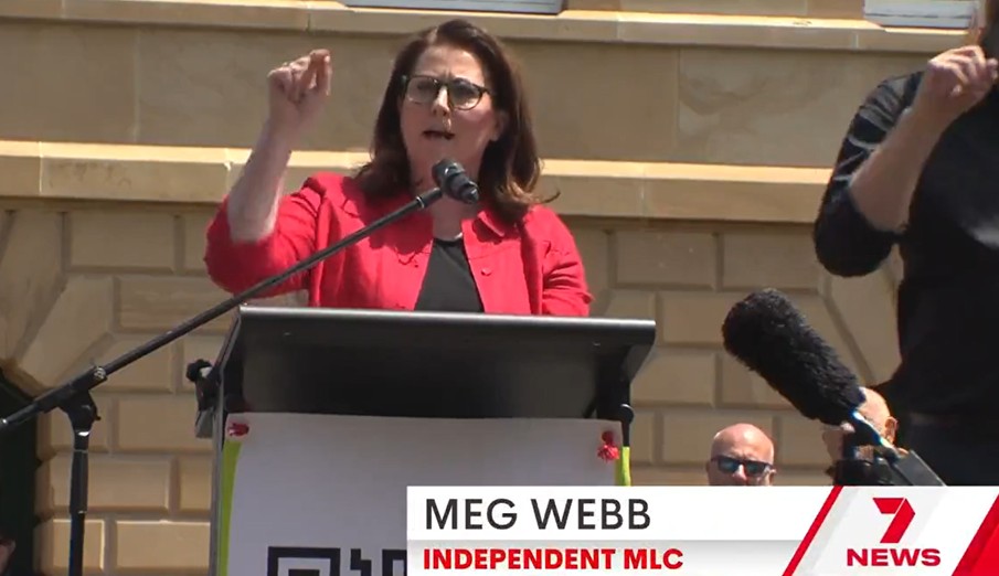 7 Nightly News Tasmania – 1000s Rally Against AFL Stadium