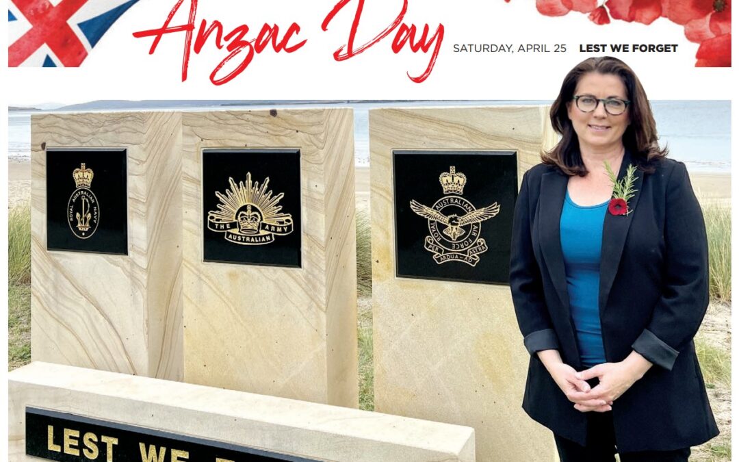 Article-Meg Webb to attend the Kingston Beach Dawn Service