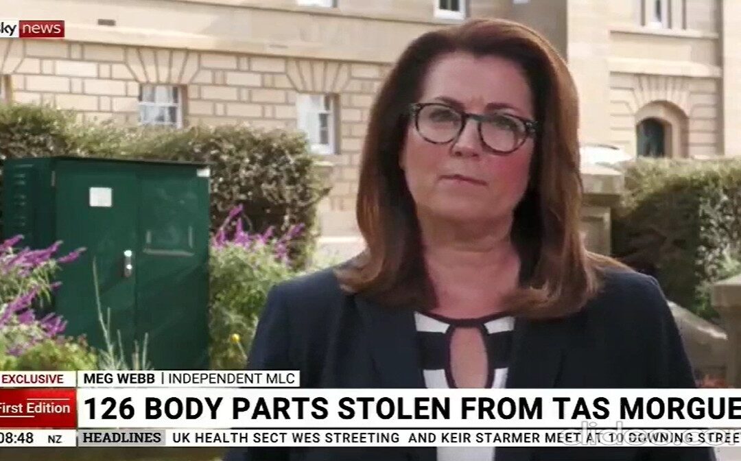 Sky News – 126 Body Parts Stolen From Tas Morgue