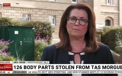 Sky News – 126 Body Parts Stolen From Tas Morgue