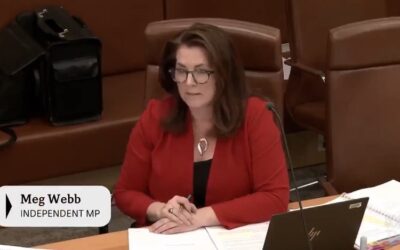 ABC TV News – Former Minister Madeleine Ogilvie’s Legal Fees Dominate Estimates