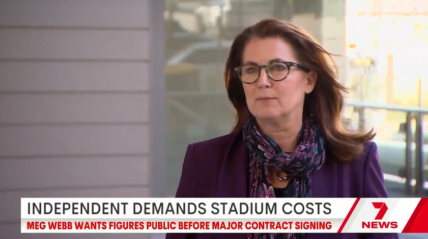 7 Nightly News Tasmania – Independent Demands Stadium Costs