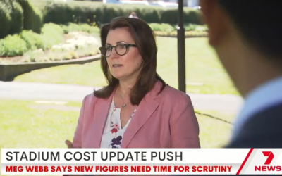 7 Nightly News Tasmania – Stadium Cost Update Push